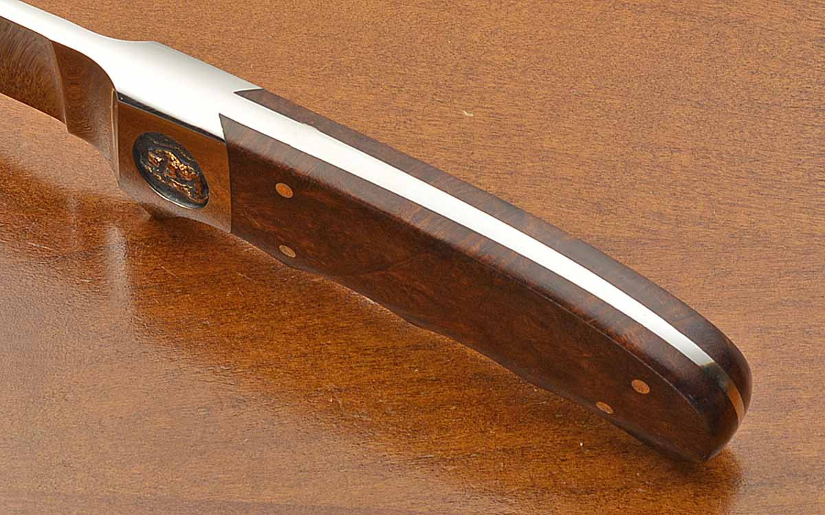 Prototype Integral Finger Groove Hunter – Nordic Knives