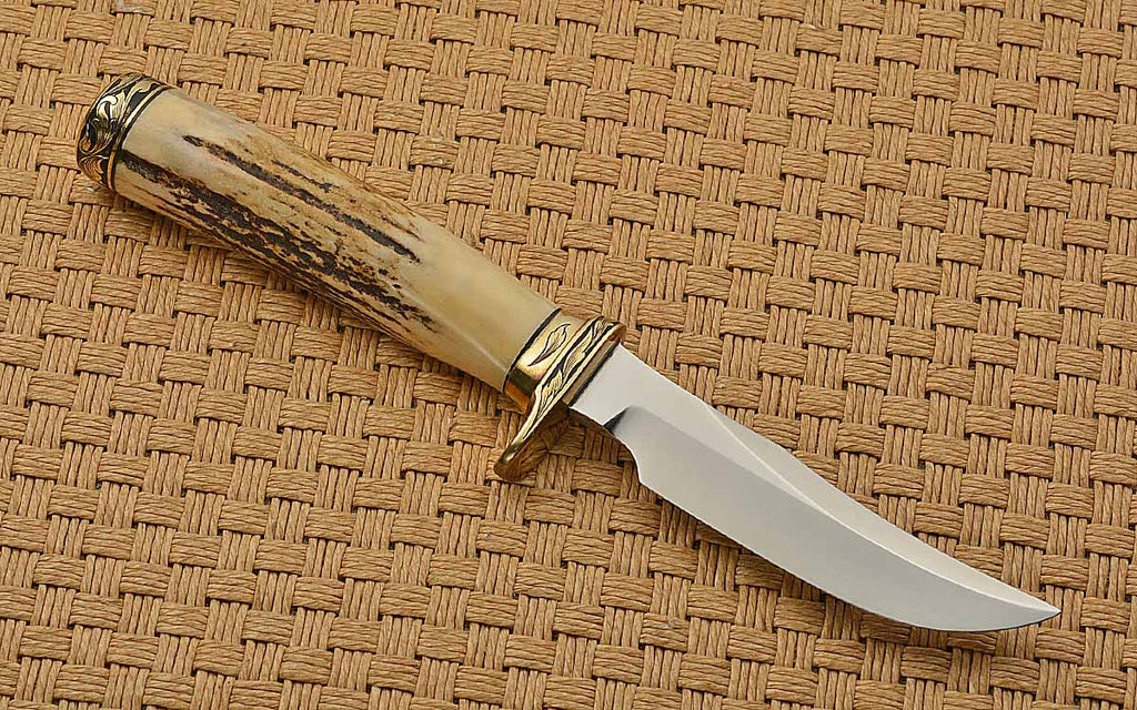 Davidson Engraved Old Style Model 8-4" "Trout & Bird"