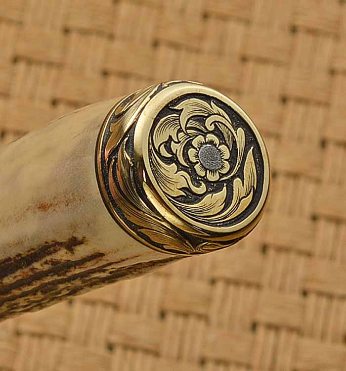 Davidson Engraved Old Style Model 8-4" "Trout & Bird"