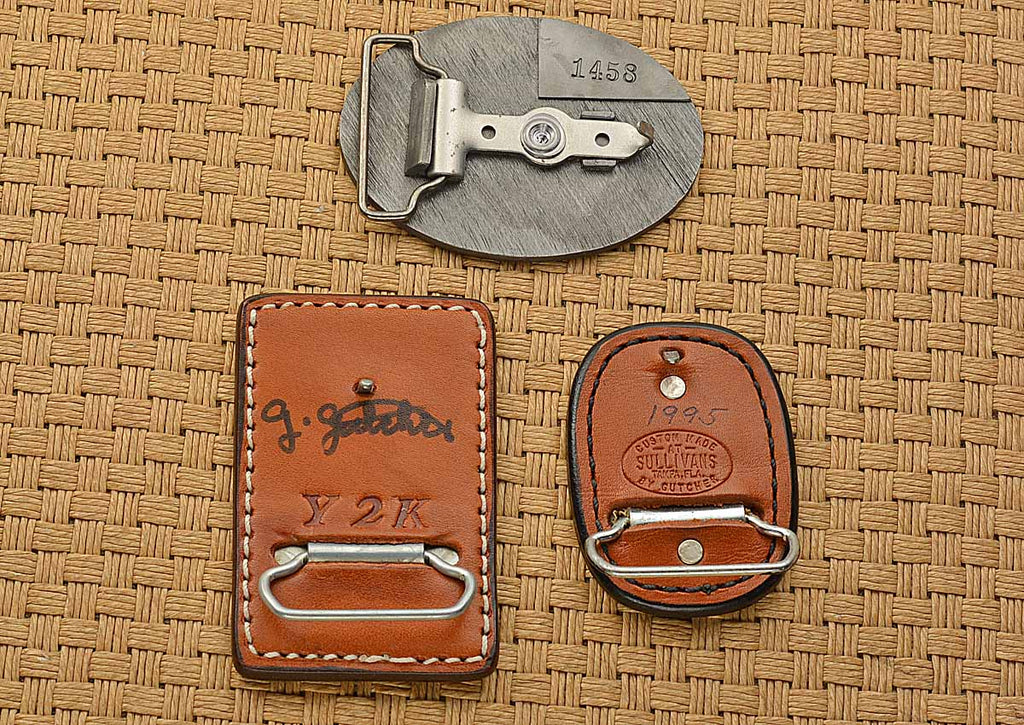 Assorted Randall Made Knives Belt Buckles
