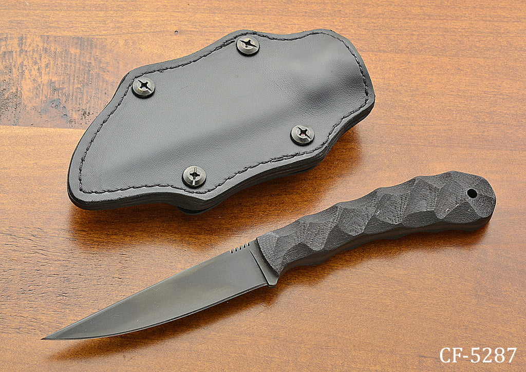 Operator - Sculpted Black Micarta