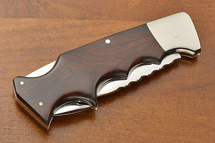 Custom Throwing Knife Set of 3 made by Bill Cheatham, Ralph Bone and D.E.  Casey - Knife Purveyor