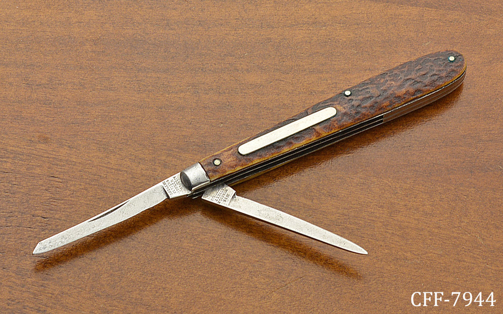 Antique 2-Blade Quill Knife