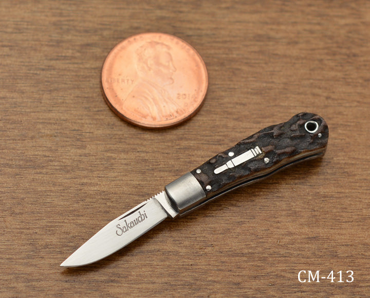 Miniature Remington Bullet Lock Blade
