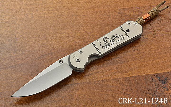 Large Sebenza 21 CGG "Join or Die"