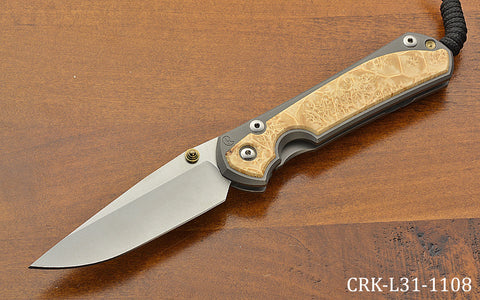 Large Sebenza 31 Box Elder Inlays Magnacut – Nordic Knives