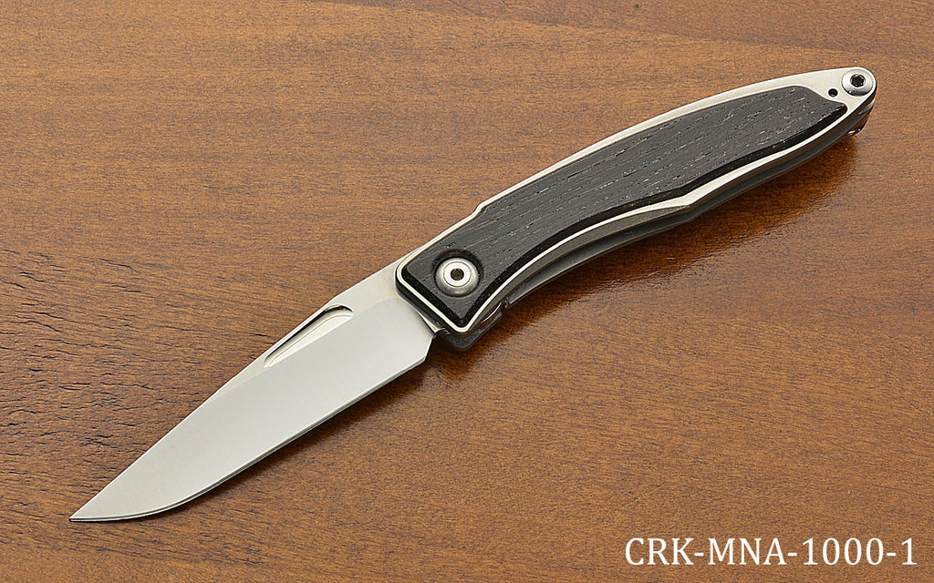 Pre-Owned Mnandi Bog Oak S35VN