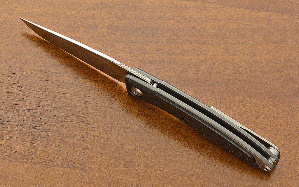 Pre-Owned Mnandi Bog Oak S35VN