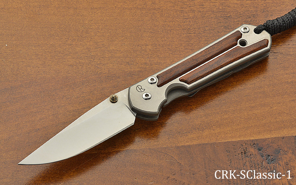 Small Classic Sebenza Ironwood Inlay S30V