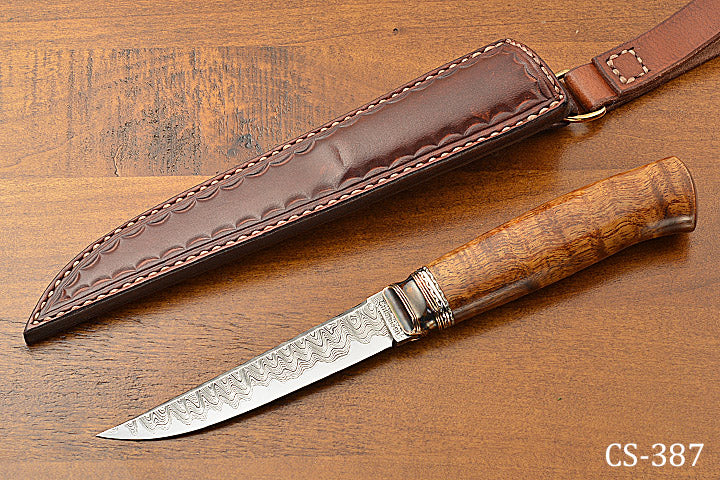 Scandinavian Damascus Knife
