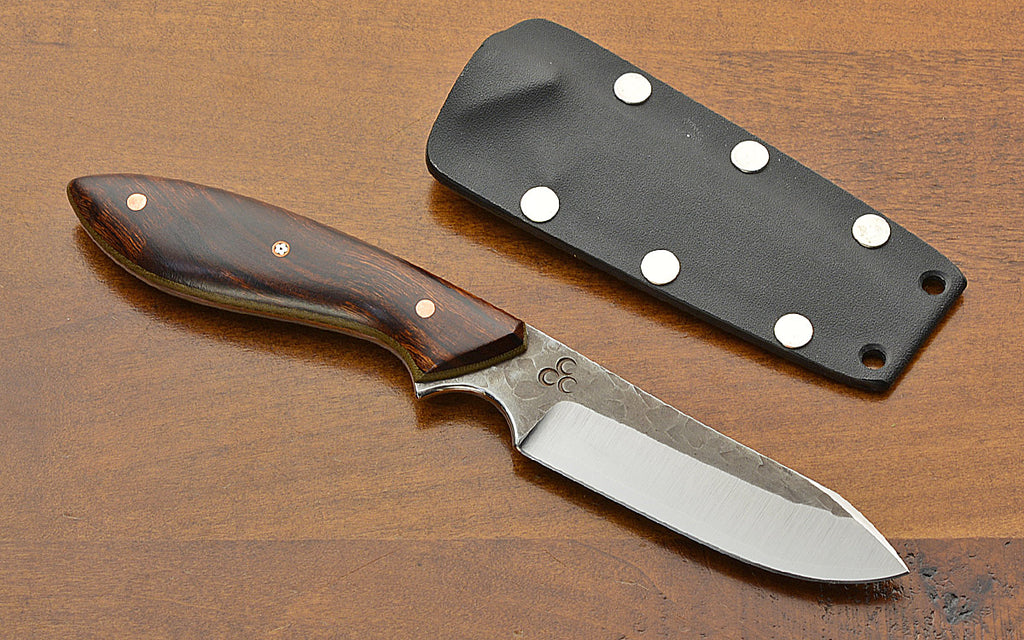 190mm Murray's “Perfect” Model Neck Knife, Polish Finish, Checkered Flag –  96grams : Carter Cutlery